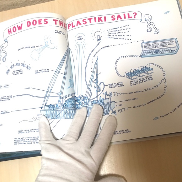 Book Hardcover: Plastiki: Across The Pacific on Plastic.NWT - Picture 7 of 9